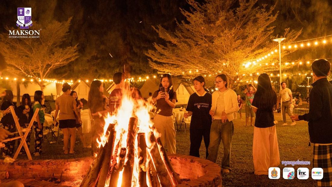 MAKSON families and students gathered for a community evening